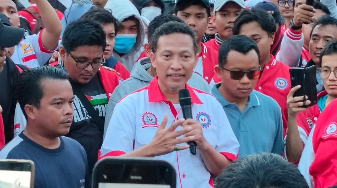 Aksi Demo Lanjutan PT Epson Diperluas ke Kedubes Jepang dan Jerman