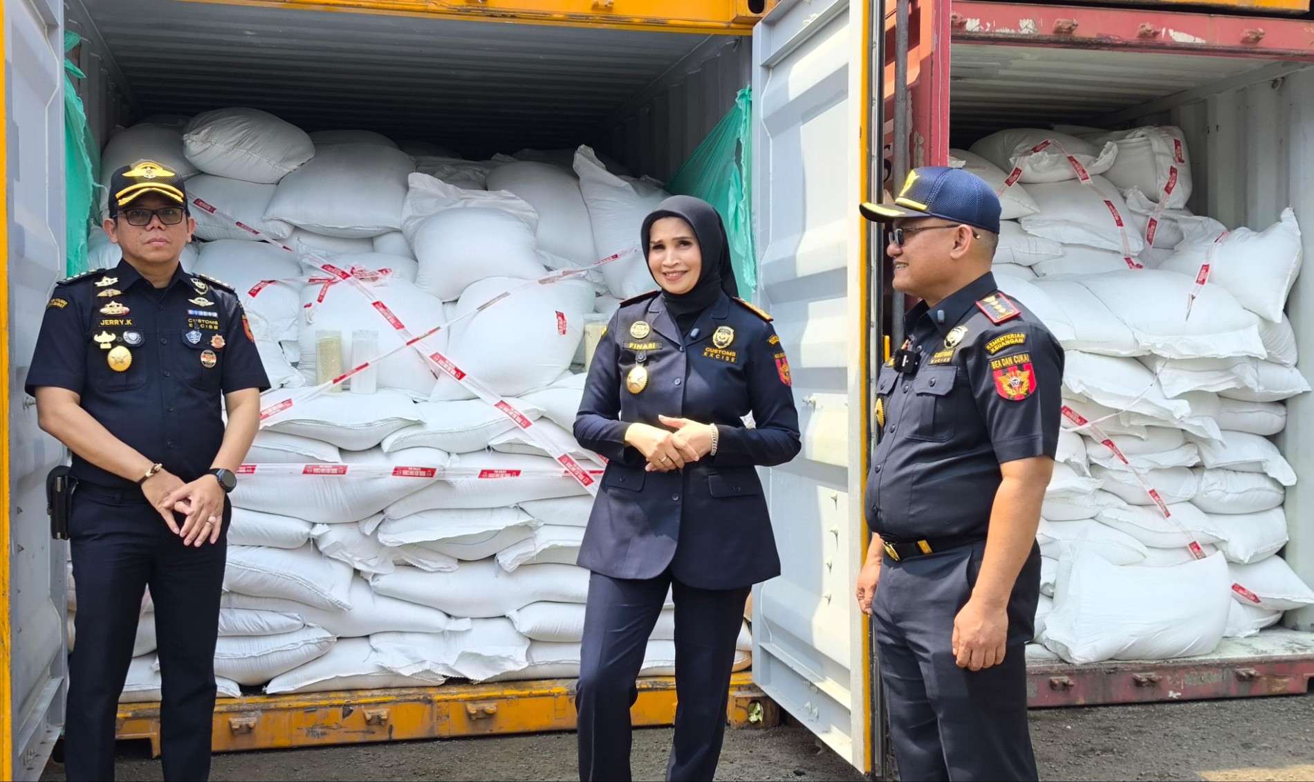 Bea Cukai Bongkar Modus Impor PT ILW, 194,9 Ton Beras Asal India Disamarkan Jadi Garam