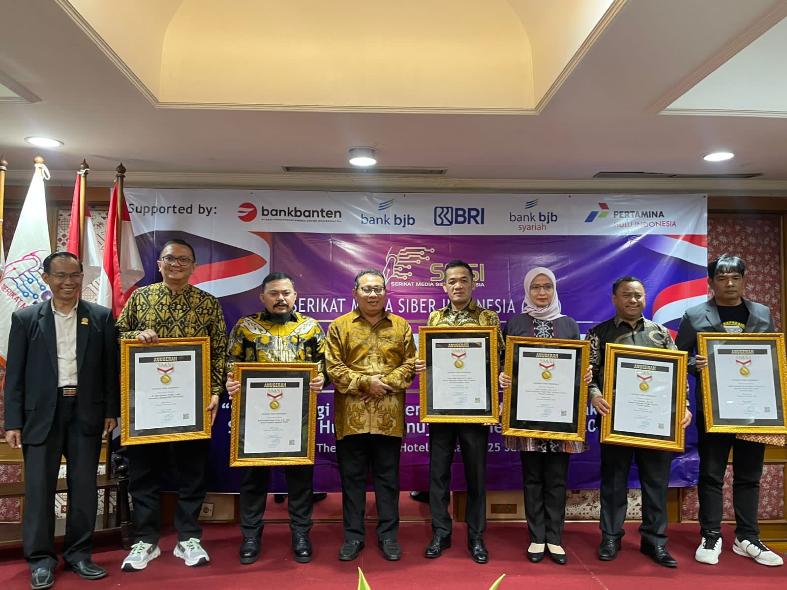 Konvensi Nasional SMSI 2025, Dukung Penegakan Supremasi Hukum Menuju Indonesia Emas 2045