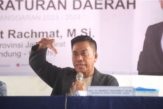 DPRD Jabar Sebarluaskan Perda Penyelenggaraan Kesehatan Kepada Masyarakat Baros