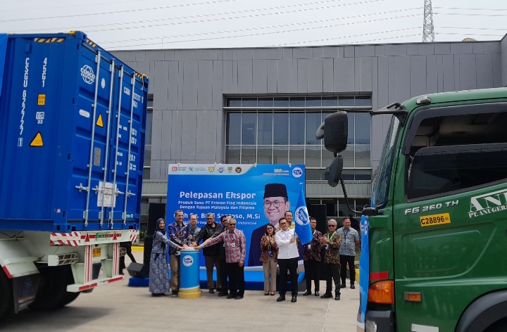 Mendag Lepas Ekspor Susu Frisian Flag Rp2 Triliun ke Malaysia dan Filipina