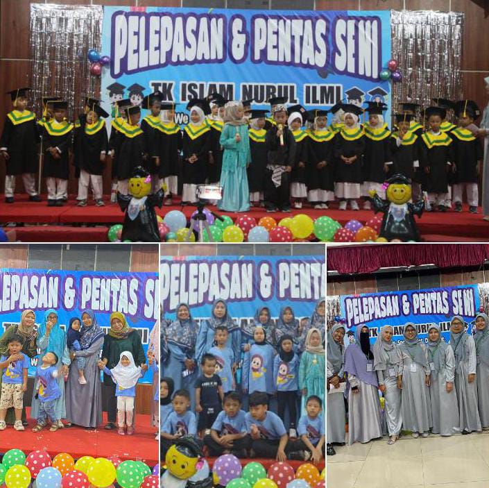 Diwarnai Pentas Seni hingga Hafalan Alquran, TK Islam Nurul Ilmi Karawang Gelar Pelepasan Siswa