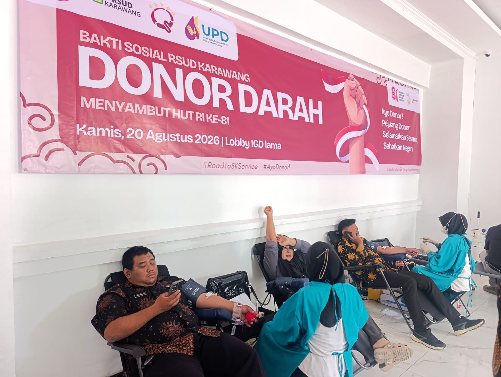 Tak Lagi Bergantung ke PMI, RSUD Karawang Kini Punya Unit Pengelolaan Darah