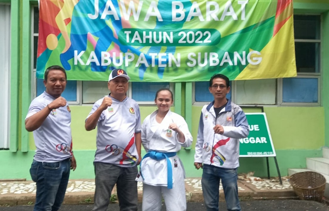 Intan Aulia Yasmin Sumbang Emas Pertama Cabor Karate, Ini Pesan Wakil Ketua DPRD Bekasi Soleman