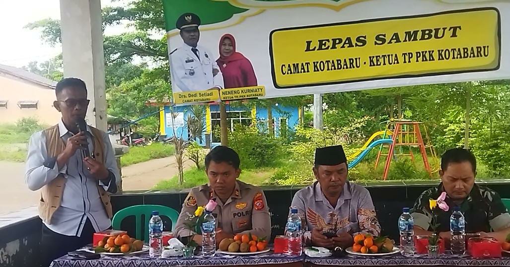 Pisah Sambut Camat Kotabaru Karawang, Ini Pesan Dedi Setiadi 