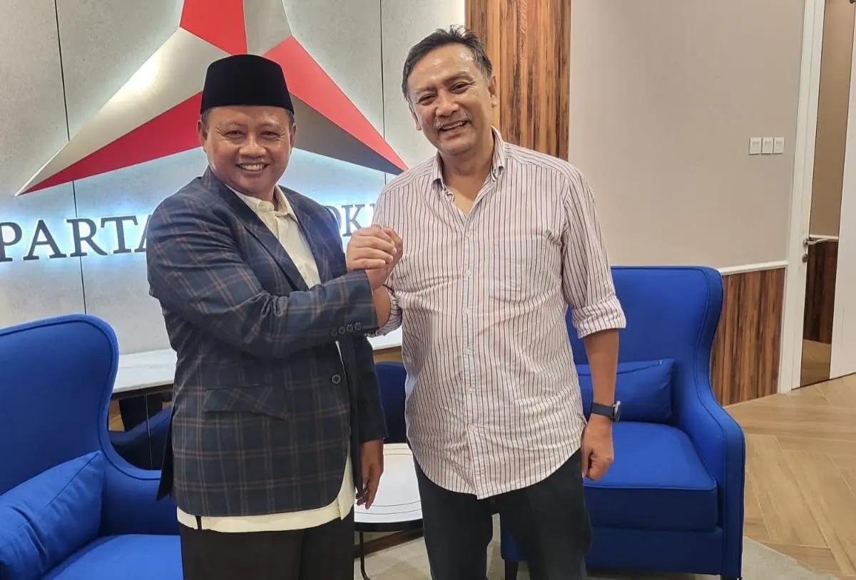  Datangi Kantor Demokrat, Uu Ruzhanul Berniat Mempersunting Kembali Ridwan Kamil untuk Hadapi Pilgub Jabar 