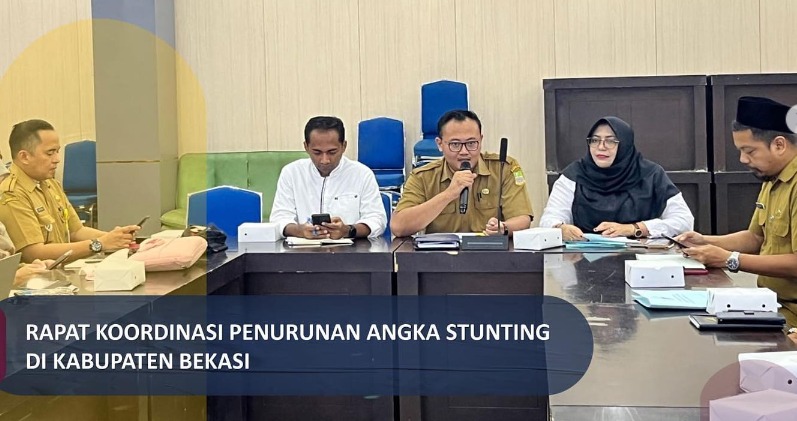 Bappeda Kabupaten Bekasi Gelar Rapat Koordinasi Strategis untuk Penurunan Angka Stunting di Kabupaten Bekasi