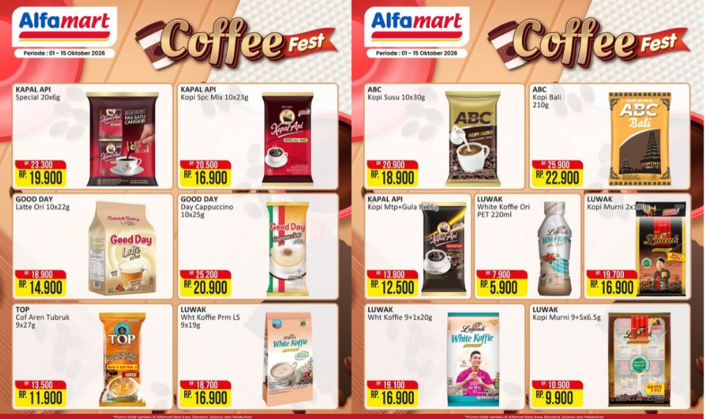 Katalog Promo Alfamart Terbaru Hari ini 3 Oktober 2026, Banjir Diskon Super Hemat!