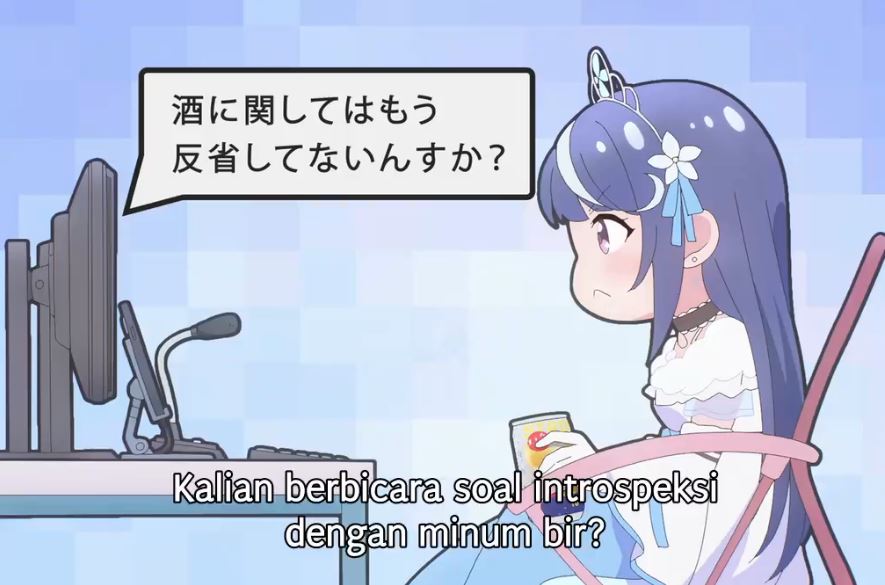 VTuber Nandaga Haishin Kiri Wasuretara Densetsu Ni Natteta episode 1 Subtitle Indonesia