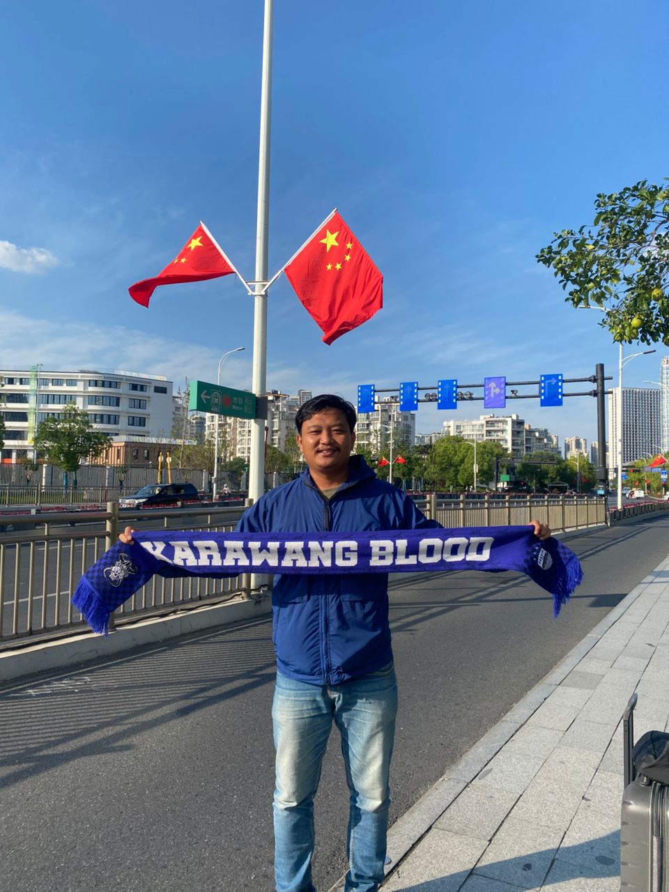 Bobotoh Karawang Awayday Huangzhou Tiongkok