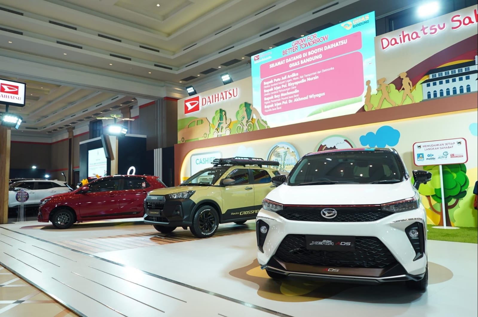 Ramaikan GIIAS 2024 di Kota Bandung, Daihatsu Bawa Tiga Model Unggulanya