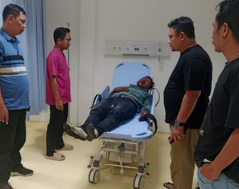 Warga Batujaya Ini Tak Berdaya Setelah Dikejar Warga Saat Kepergok Maling Motor di Dengklok