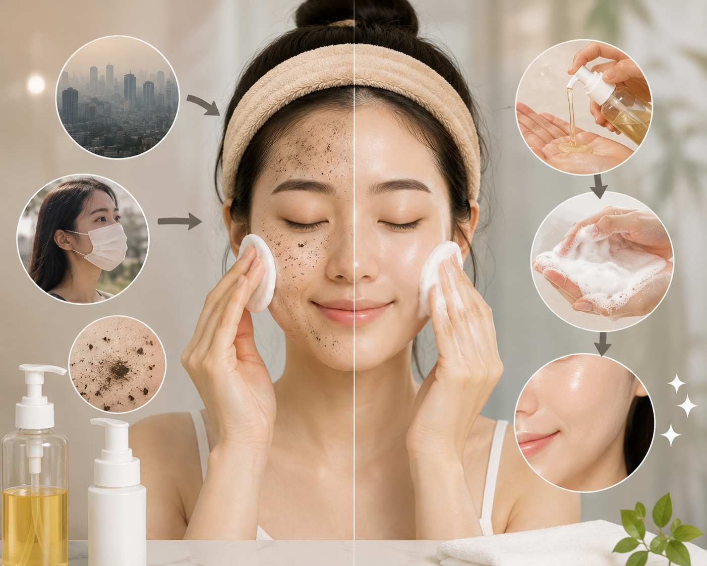 Kenapa Double Cleansing Penting, Meski Tidak Pakai Makeup Tebal? Ini Penyebabnya!