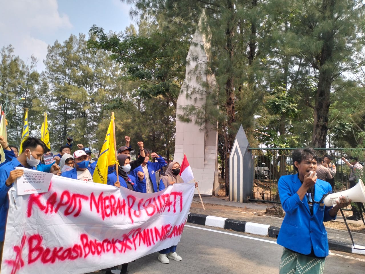 73 Tahun Kabupaten Bekasi, PMII Pelita Bangsa Sebut Kepemimpinan Pj Bupati Dani Ramdan Gagal 