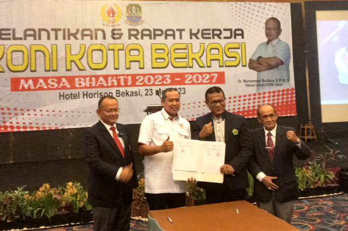 KONI dan Unisma Bekasi Jalin Kerja Sama Pengembangan Prestasi Atlet 