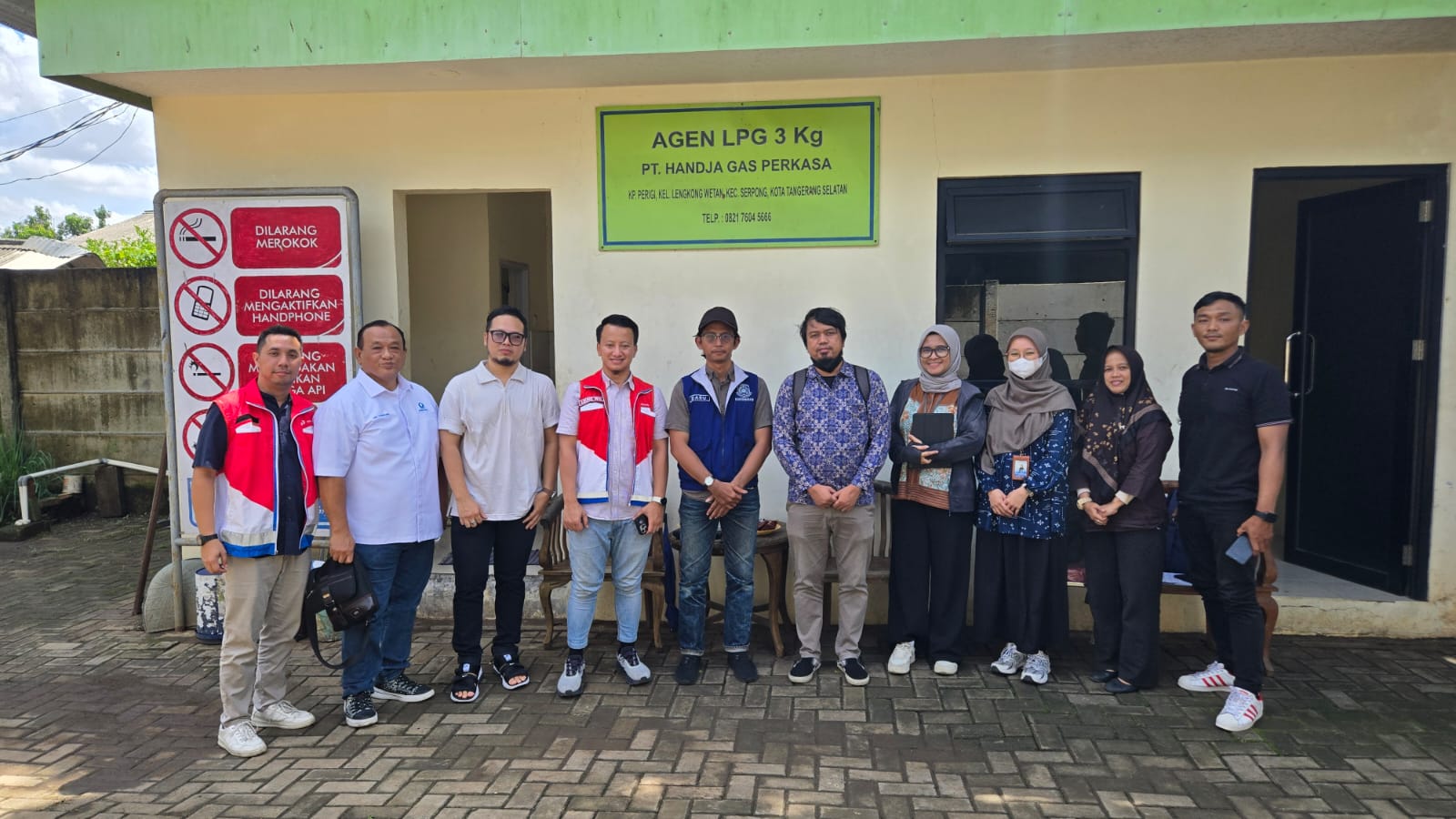 Pertamina Monitoring Sejumlah Agen dan Pangkalan di Kota Tangerang Selatan