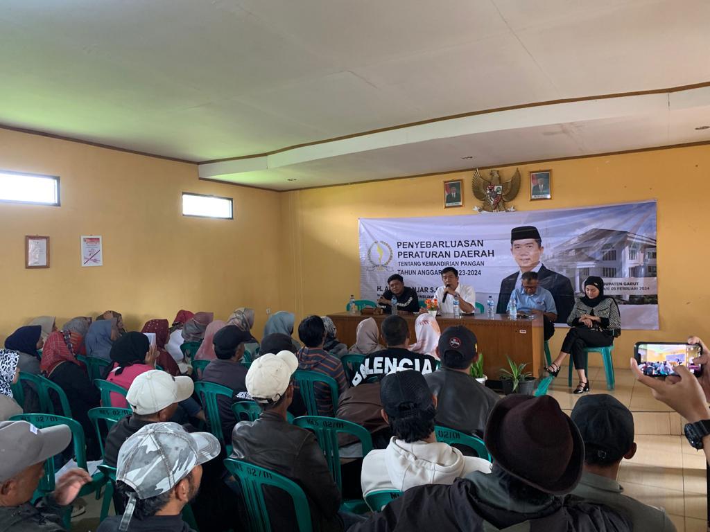 Perda Kemandirian Pangan, Wakil Ketua DPRD Jabar Dapil XIV Dorong Peran Aktif Masyarakat