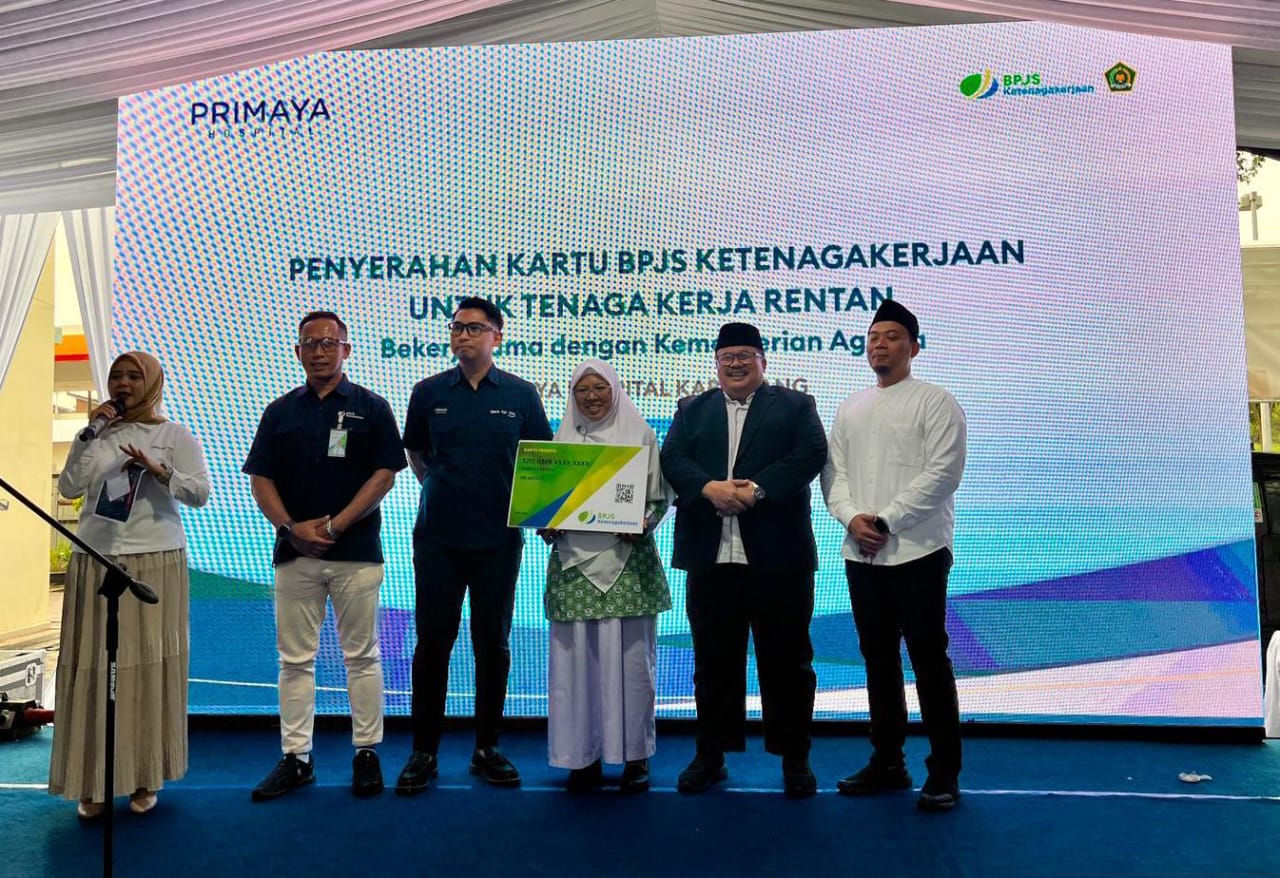 Gandeng RS Primaya, BPJS Ketenagakerjaan Beri Perlindungan pada 305 Pekerja Keagamaan di Karawang