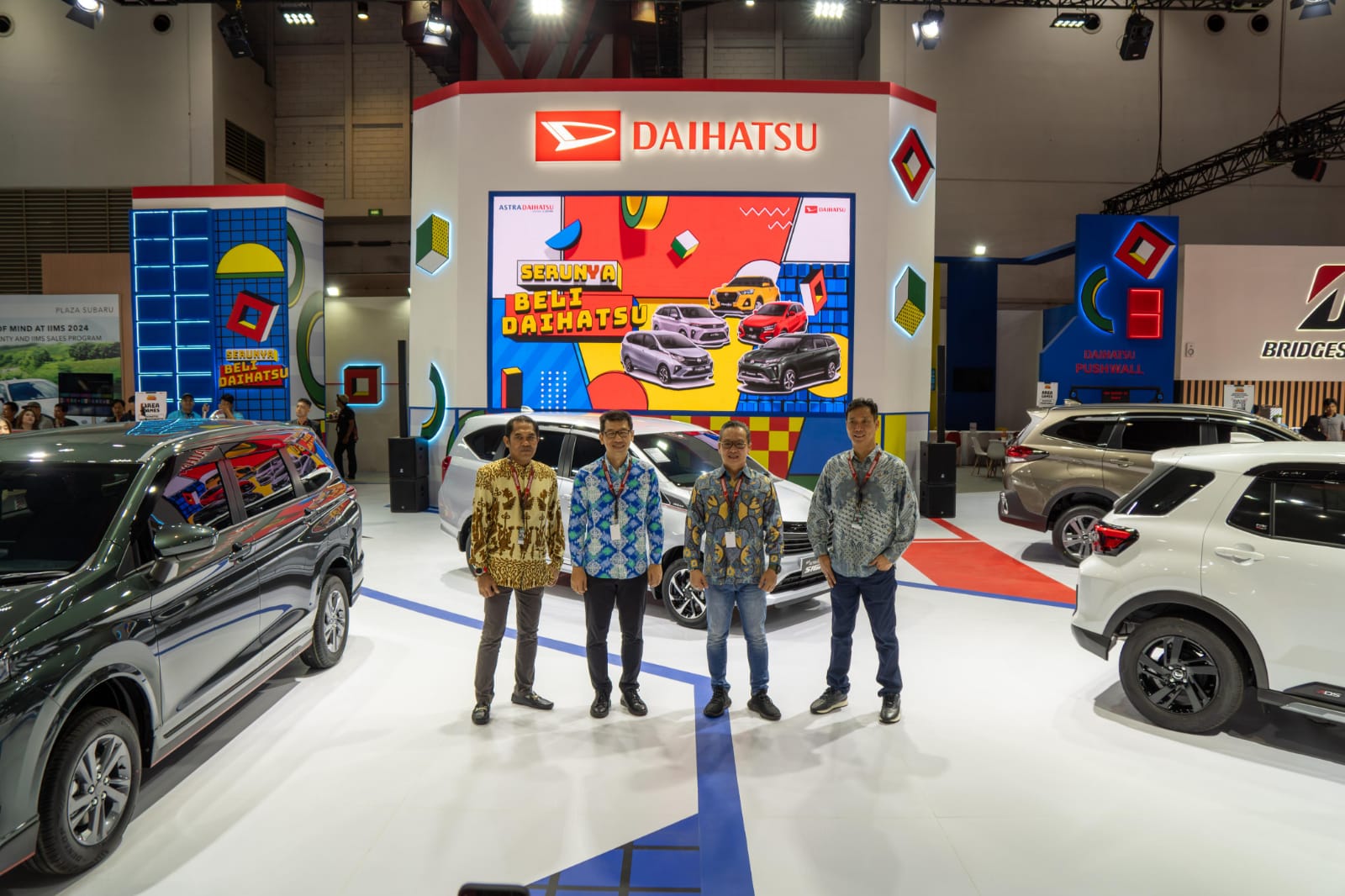 Ramaikan Pameran IIMS 2024, Daihatsu Usung Konsep Memphis yang Dinamis dan Fun