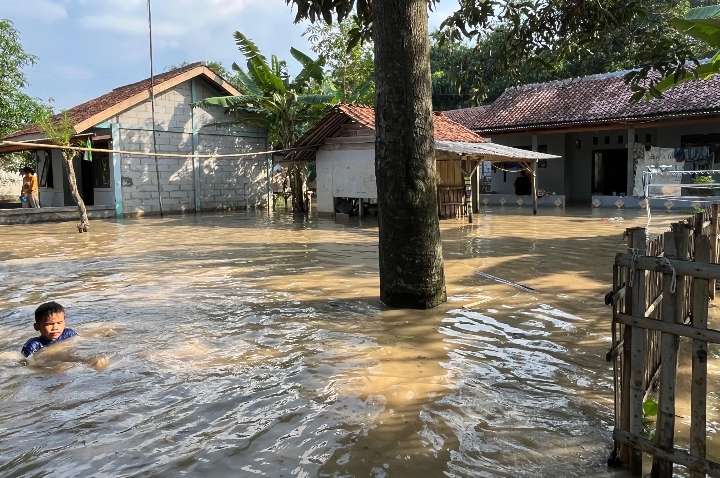 Banjir di Desa Mekar Mulya, 130 Rumah Terendam dan Ratusan Jiwa Terdampak 