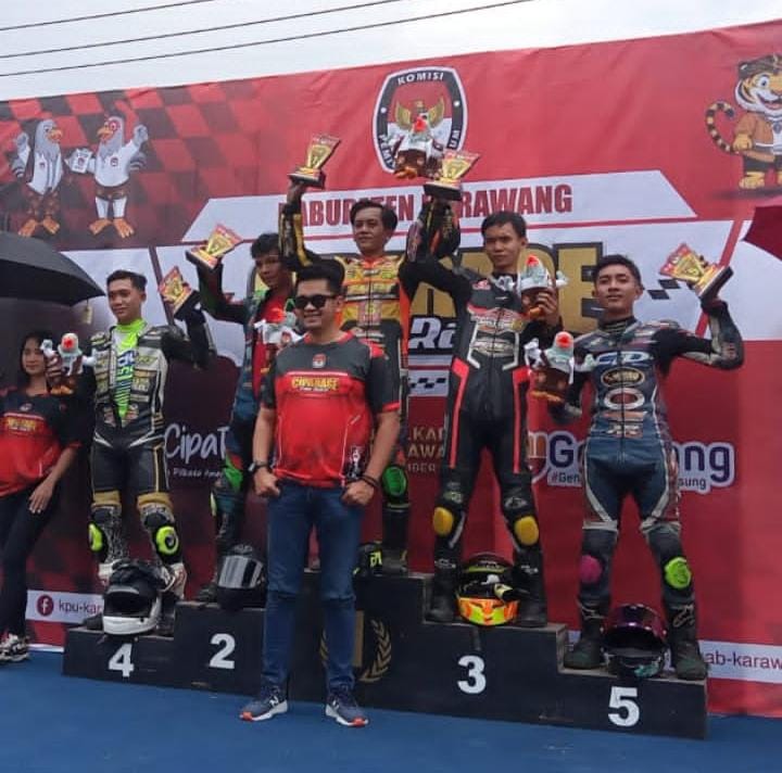 Diikuti Ratusan Pembalap, KPU Karawang Gelar Fun Race di Bumi Purwasari Residence