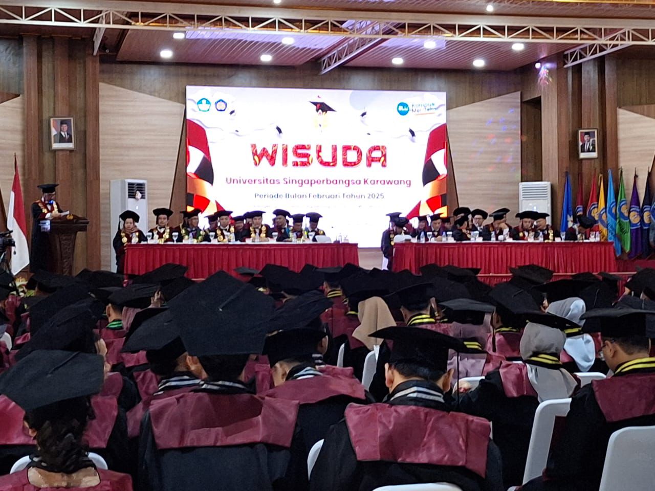 Rektor Unsika Paparkan Pencapaian dan Program Kerja 2024 dalam Wisuda Februari