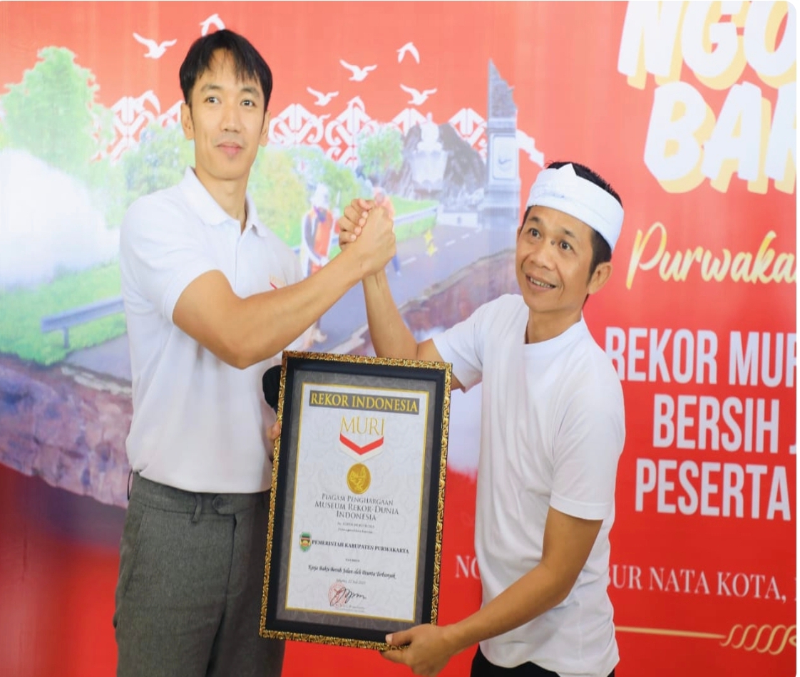 Purwakarta Pecahkan Rekor MURI Lewat Kerja Bakti Massal 401 Ribu Warga