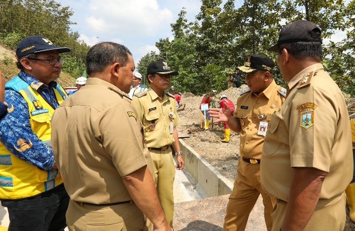 Mampu Cegah Banjir di Demak dan Grobogan, Taj Yasin Tinjau Proyek Bendungan Jragung