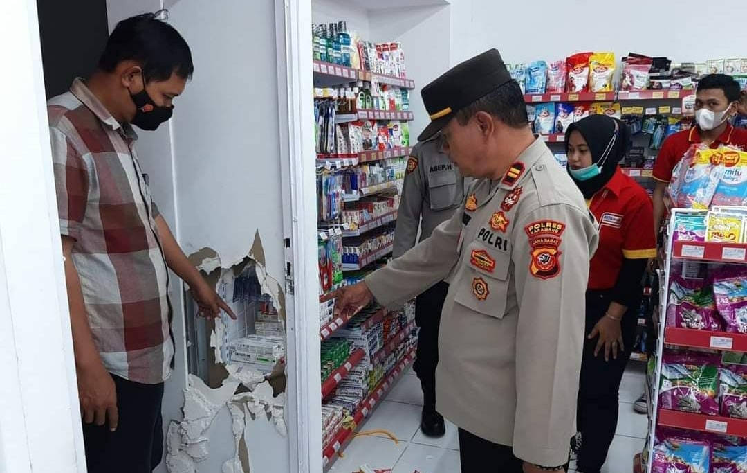 Polsek Rengasdengklok Ringkus Pembobol Minimarket di Amansari