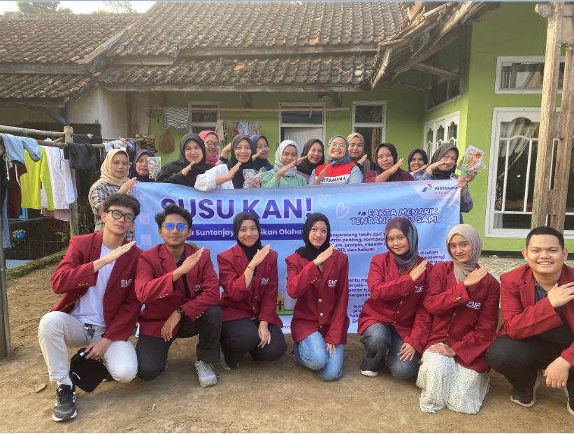 Bangkitkan Potensi Lokal, Pertamina Patra Niaga Regional JBB Perkuat UMKM Olahan Susu di Kampung Sukaluyu