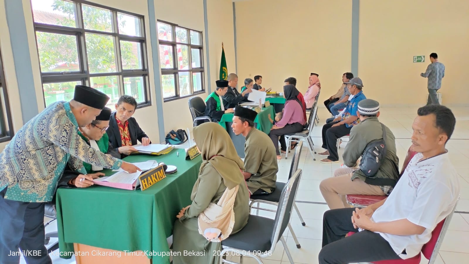 Puluhan Pasutri di Kabupaten Bekasi Mengikuti Sidang Isbat Nikah Terpadu