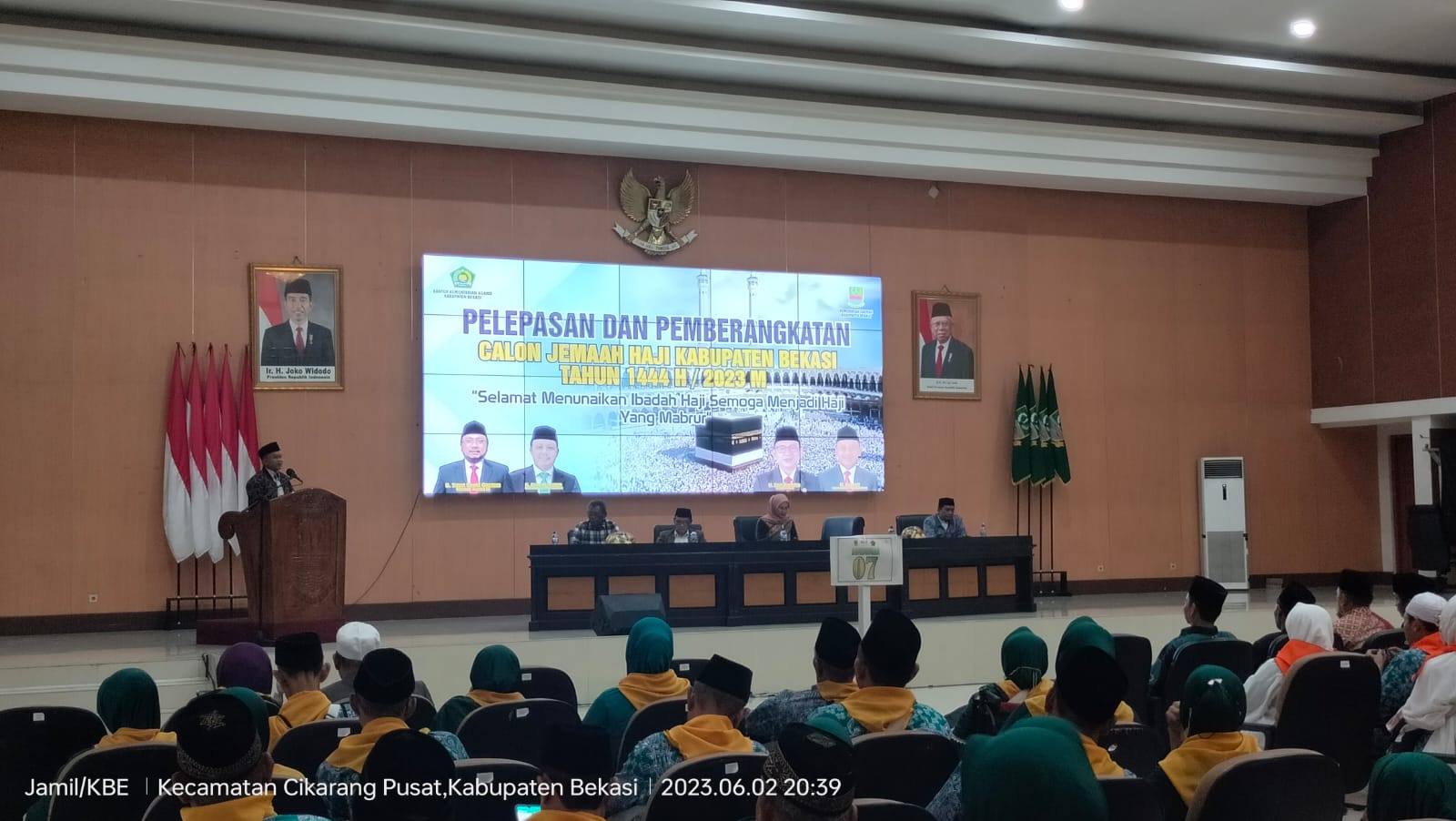 416 Calhaj Asal Kabupaten Bekasi Bertolak ke Tanah Suci