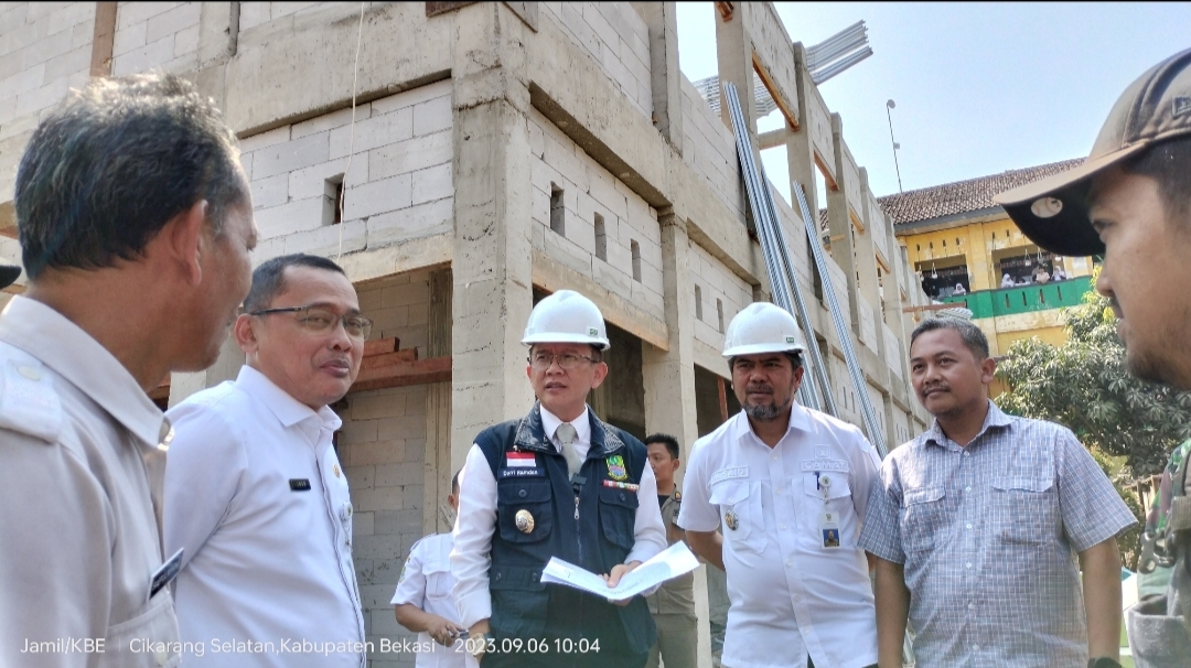 Penantian Panjang, Akhirnya Ada Pembangunan Gedung Sekolah SMPN 3 Serang Baru 