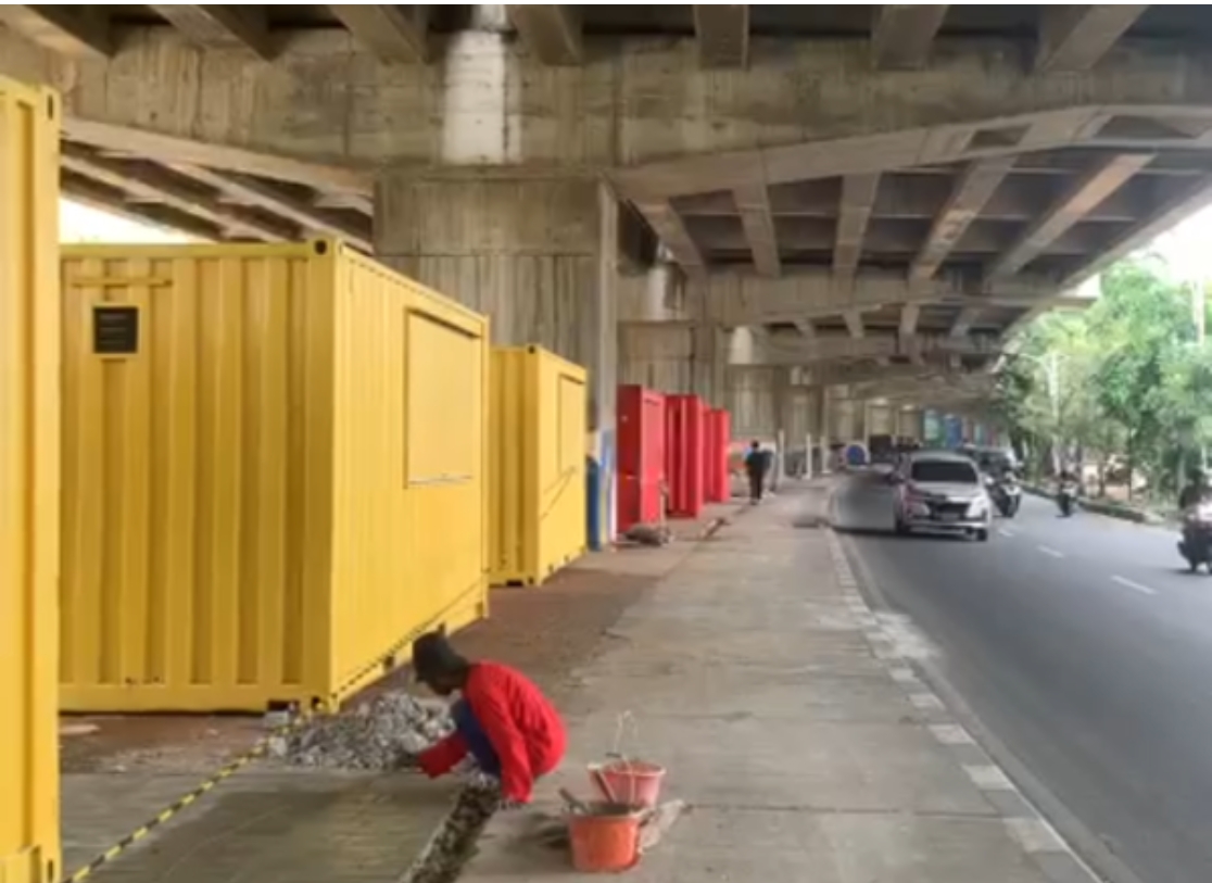 Kuliner Wisata Kalimalang Siapkan 87 Kontainer Usaha Kuliner