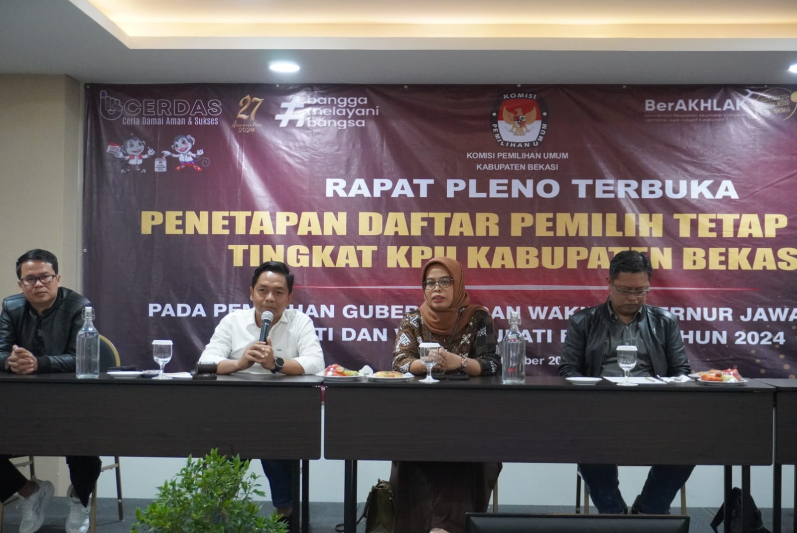 KPU Kabupaten Bekasi Tetapkan DPT untuk Pilkada 2024 Sebanyak 2.251.856