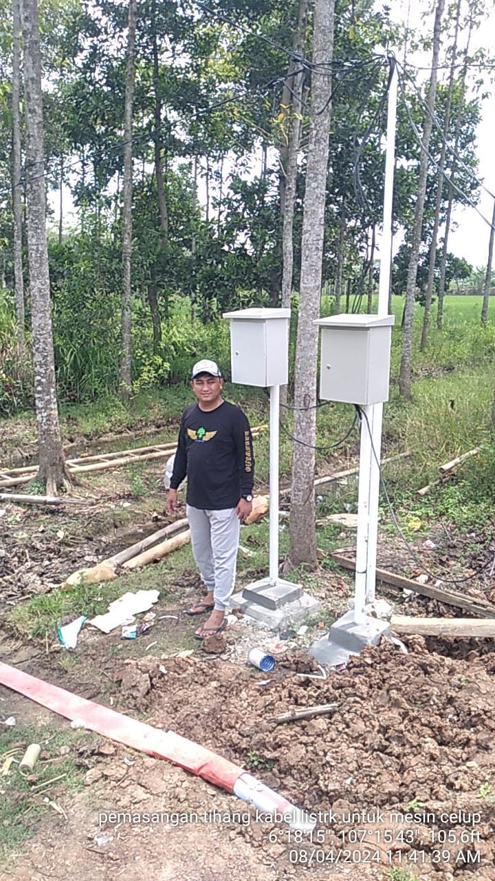 Hemat Biaya Pengeluaran Para Petani, Desa Sukamakmur Ciptakan Pompa Air Listrik untuk Lahan Pertanian