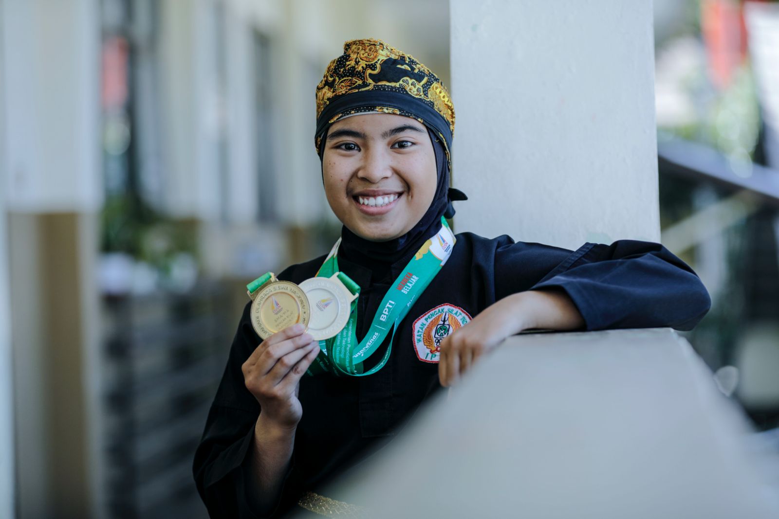 Sosok Mutia, Peraih Medali Emas Pencak Silat O2SN Tingkat Nasional