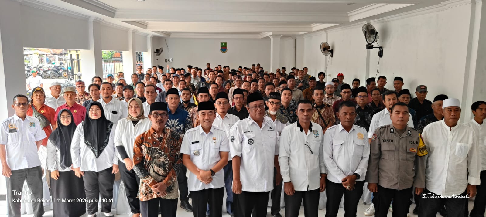 Momentum Supersemar, 104 RT dan 27 RW di Desa Karangraharja Dilantik