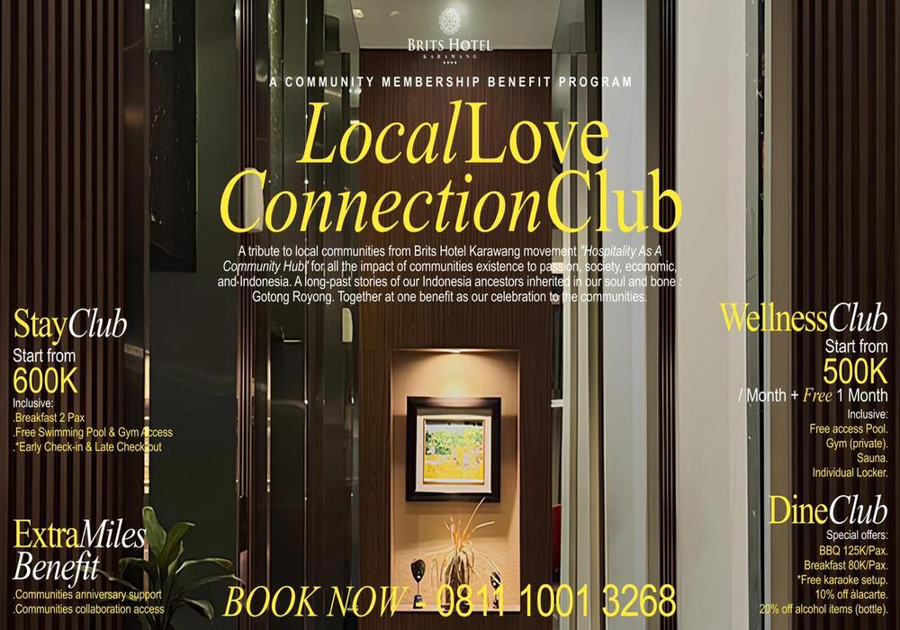 Brits Hotel Karawang Gencarkan Hospitality As A Community Hub