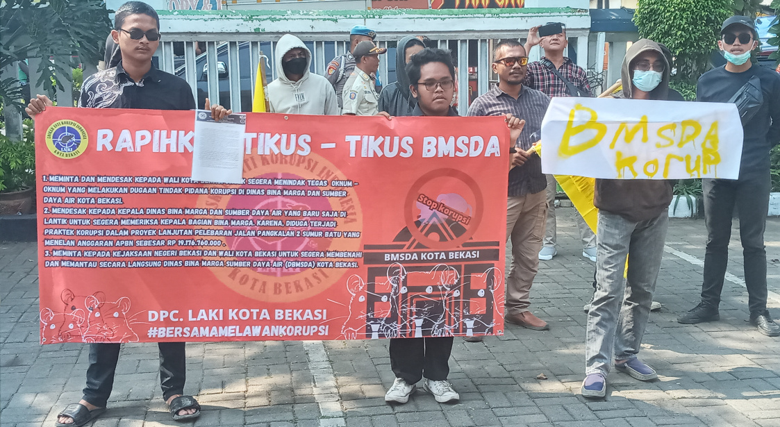 DBMSDA Kota Bekasi Dituding Korupsi Proyek Lanjutan Pelebaran Jalan Pangkalan 2 Sumur Batu