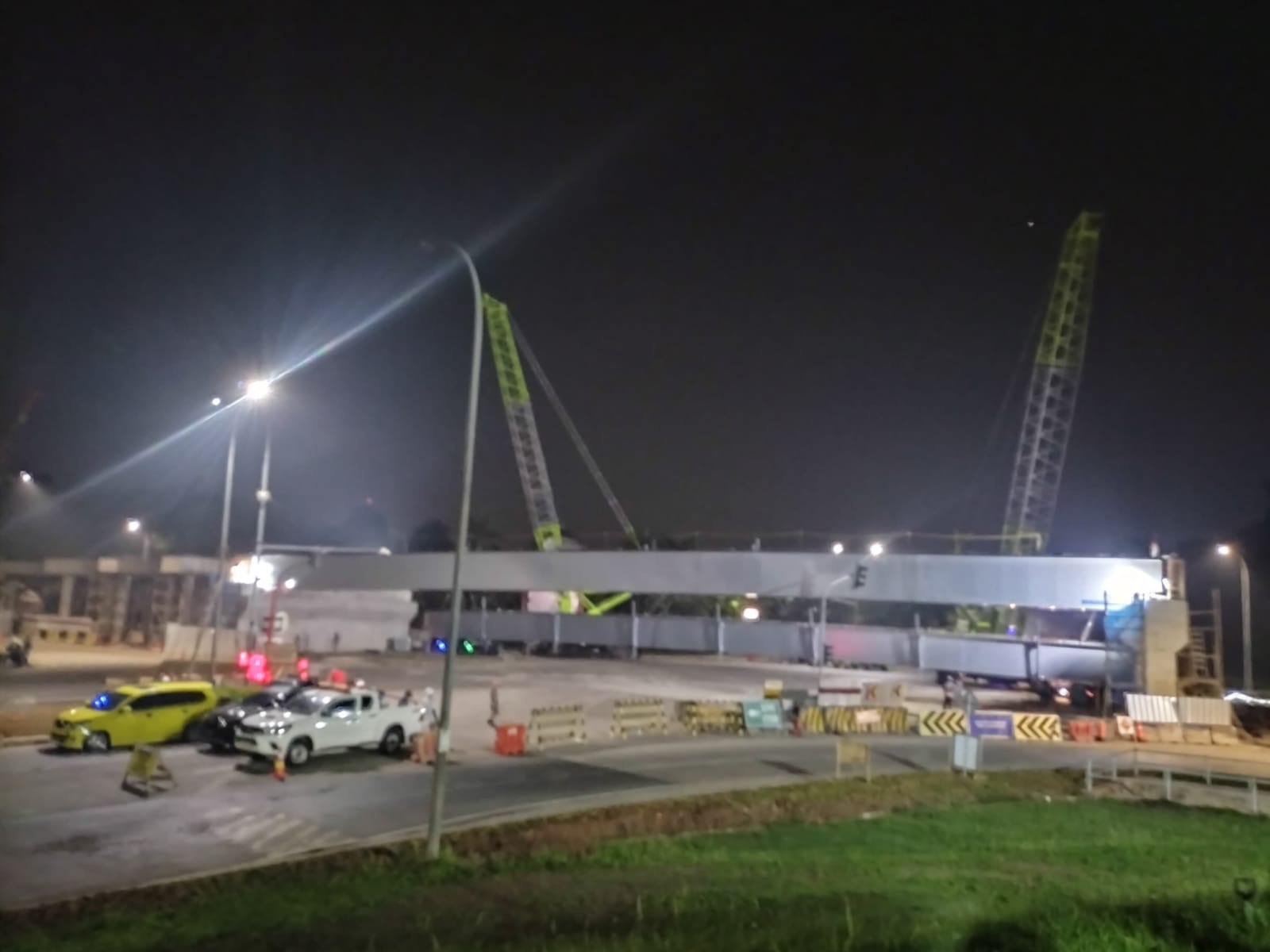 Erection Steel Box Rampung Terpasang, PT AKL Yakin Flyover Deltamas Rampung Maret 2024