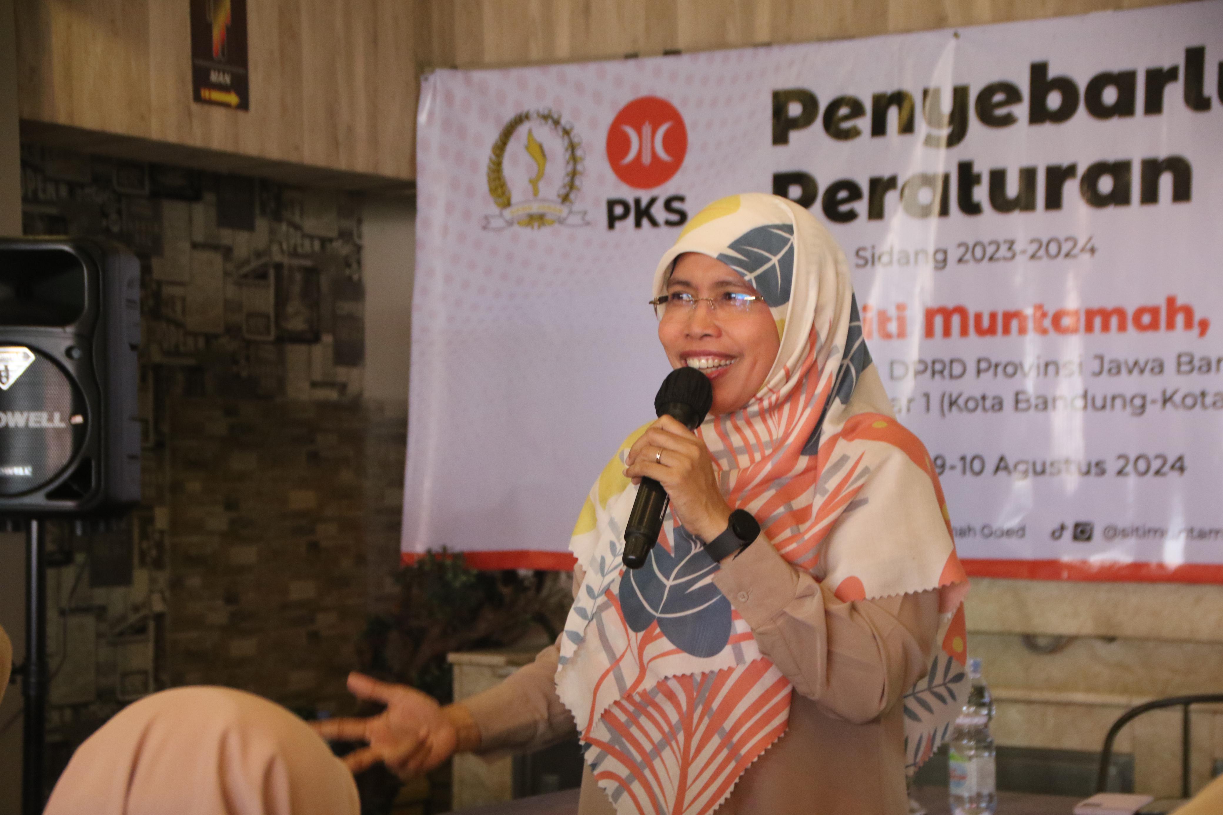 Anggota Komisi V Siti Muntamah Berharap Jabar Jadi Provinsi Layak Anak