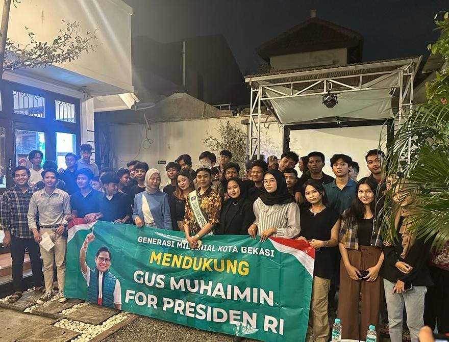Gus Muhaimin Dapat Dukungan dari Milenial Kota Bekasi untuk Presiden 2024