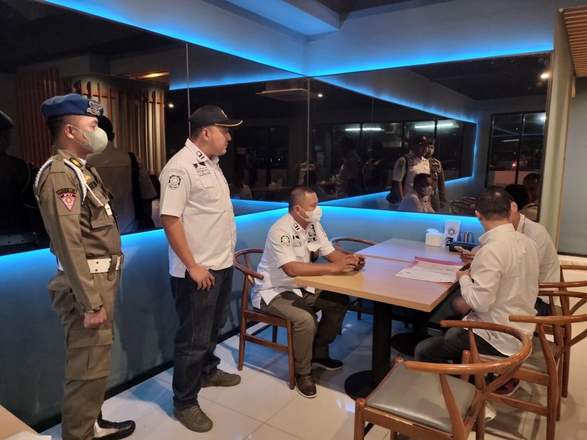 The Sky Restaurant Cikarang Berkedok THM, Kata Manager Radian : Bukan Razia Tapi Survei Lokasi 