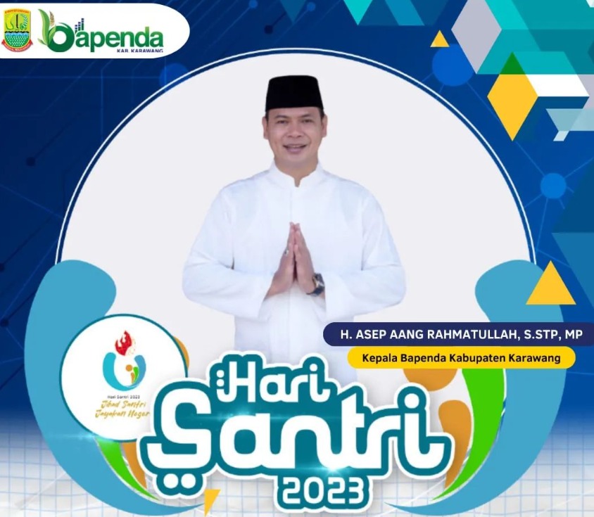 Bapenda Karawang Mengucapkan Selamat Hari Santri Nasional 2023 