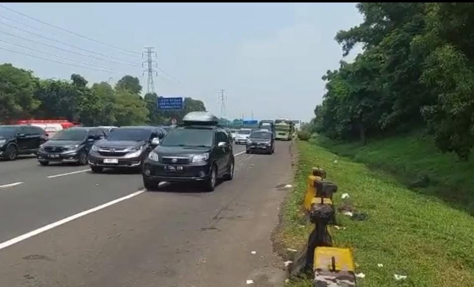 Info Mudik Tol Japek hingga Pantura Karawang Hari Ini : Ramai Lancar Arah Jakarta