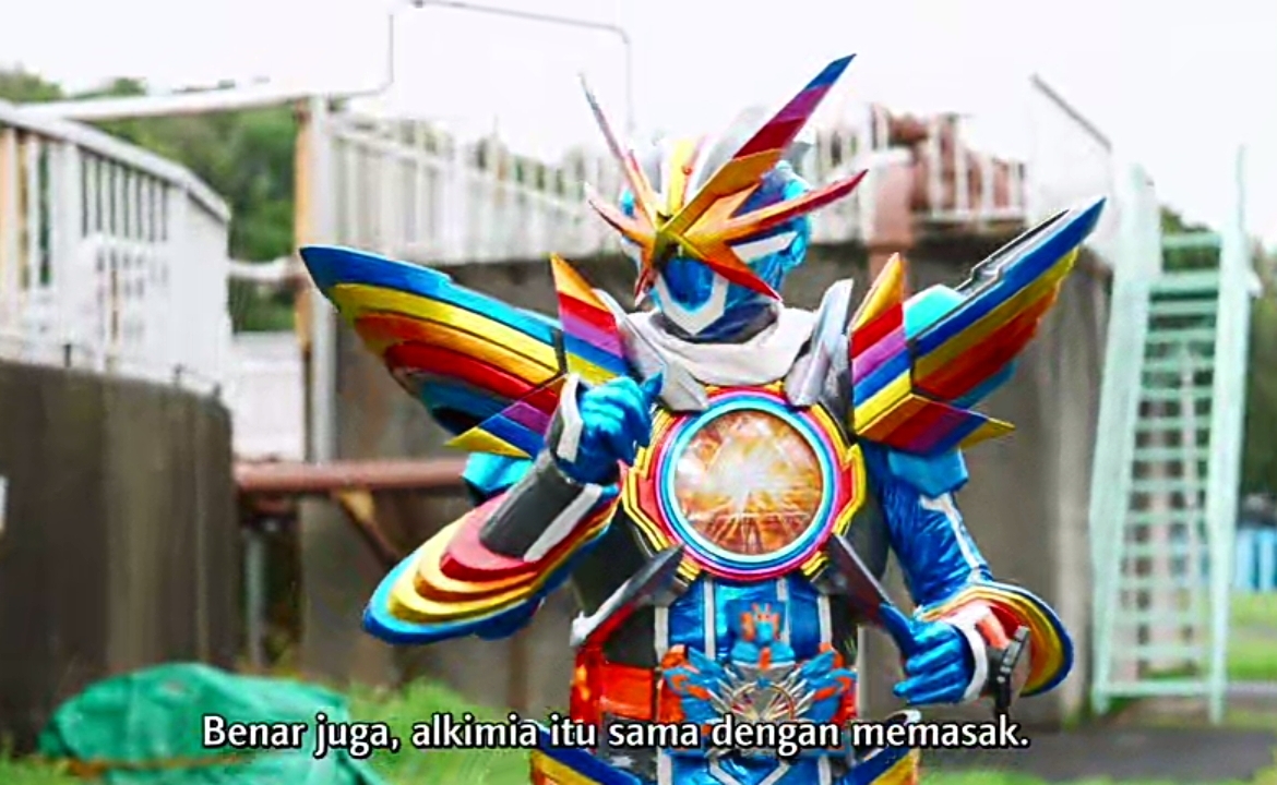 Nonton Kamen Rider Gotchard Episode 38 sub Indo: 'Over the Rainbow'