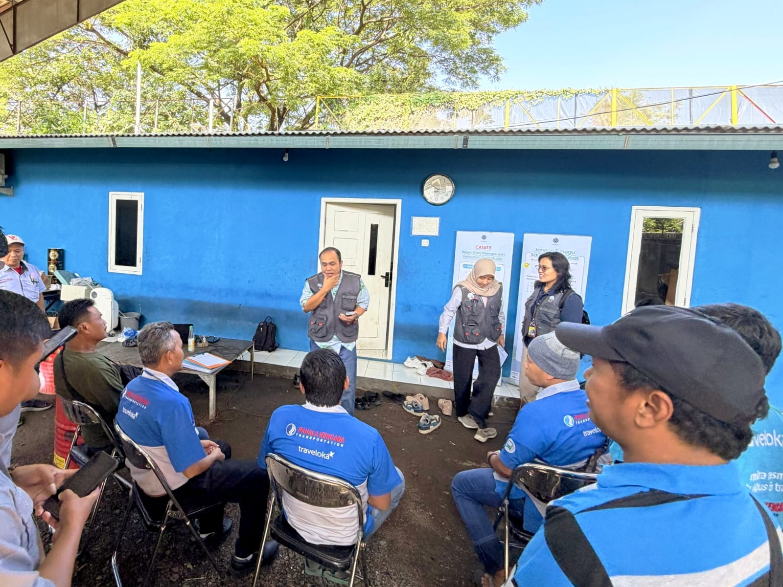 Kemnaker Periksa Kesehatan Para Pengemudi Angkutan Mudik di 6 Kota