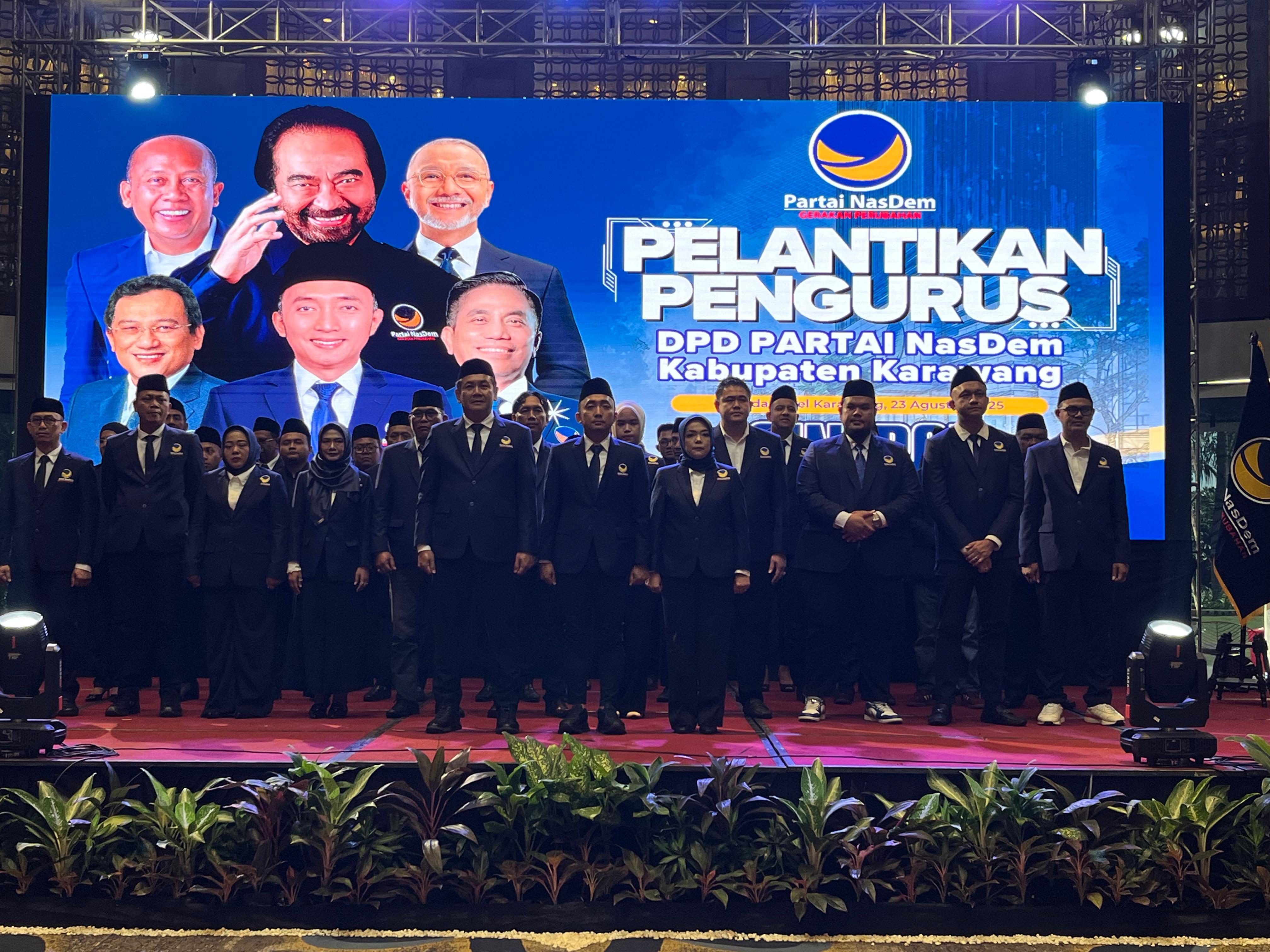 Struktur Baru, NasDem Karawang Mantapkan Komitmen Politik, Siap Menangkan Pemilu 2029