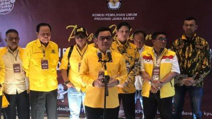 Daftarkan 120 Bacaleg, Tubagus Ace Hasan Syadzily Incar 25 Kursi di DPRD Jawa Barat